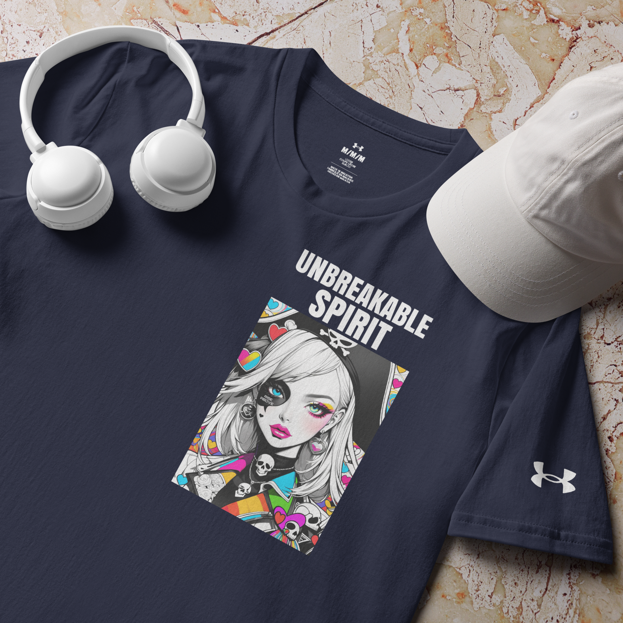 UNBREAKABLE SPIRIT 02 Under ArmourⓇ アスレチックTシャツ 2
