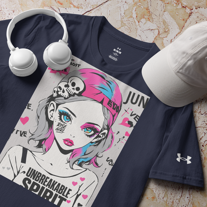 JUN ATHLETICS Core – Under Armour® アスレチックTシャツ（ブラック／ネイビー）