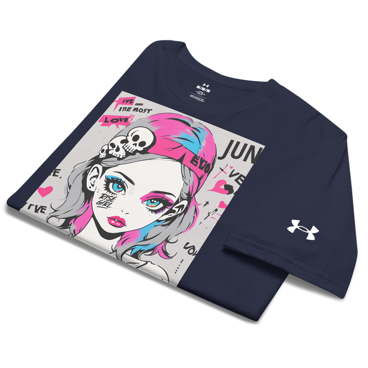 JUN ATHLETICS Core – Under Armour® アスレチックTシャツ（ブラック／ネイビー）