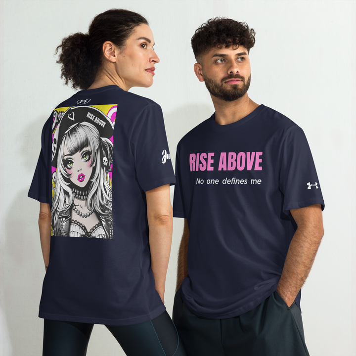 RISE ABOVE 03 Under ArmourⓇ athletic t-shirt 3