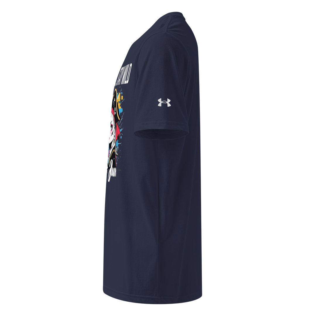 DREAM WILD STAY MILD white 01 Under ArmourⓇ athletic t-shirt 1
