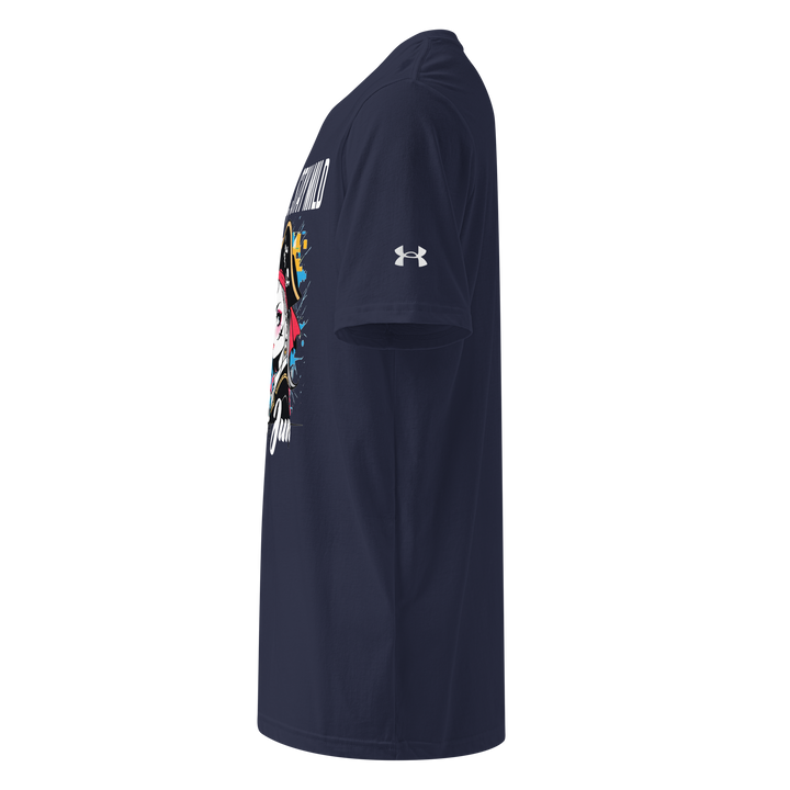 DREAM WILD STAY MILD white 01 Under ArmourⓇ athletic t-shirt 1