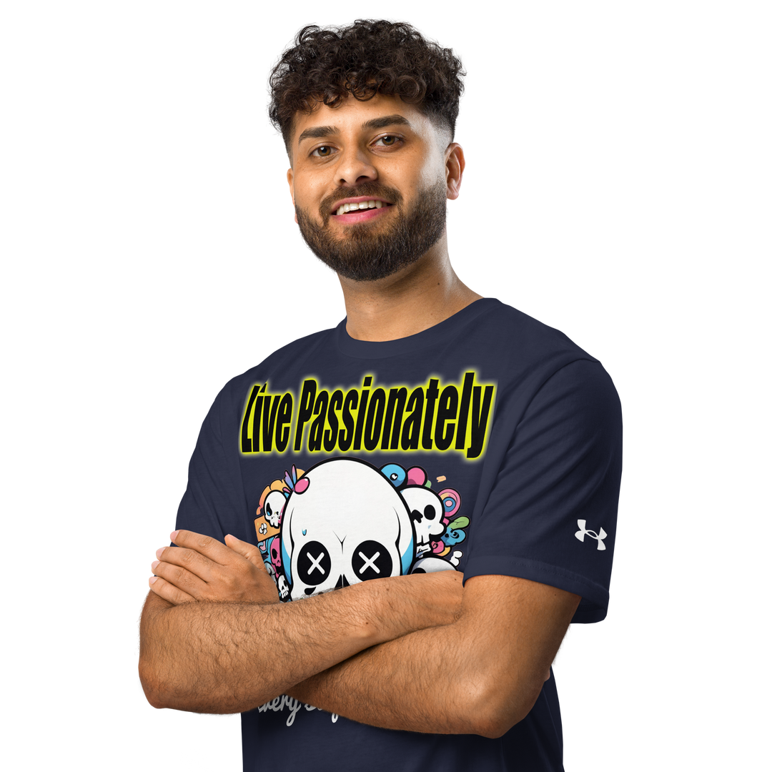 Live Passionately 02 Under ArmourⓇ athletic t-shirt 1