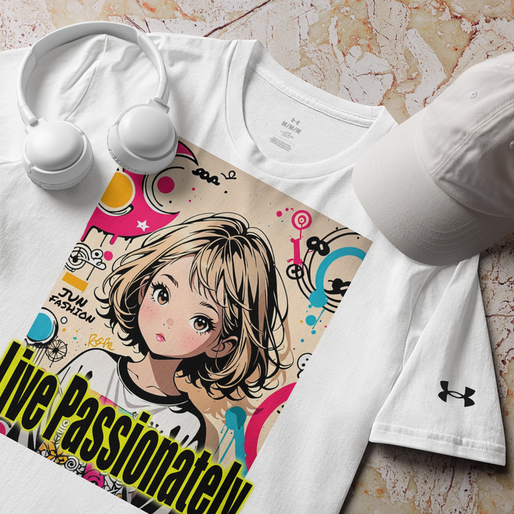Live Passionately 08 Under ArmourⓇ athletic t-shirt