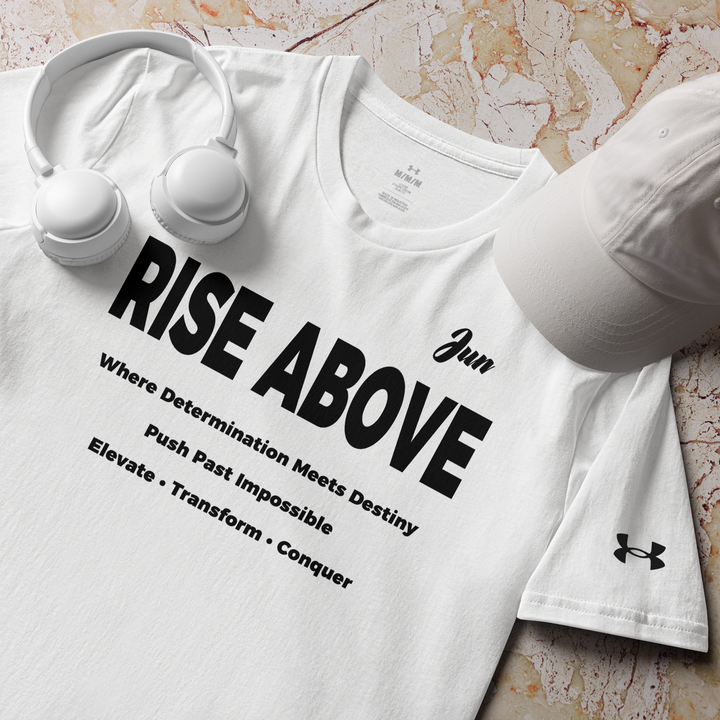RISE ABOVE 01 Under ArmourⓇ athletic t-shirt 1