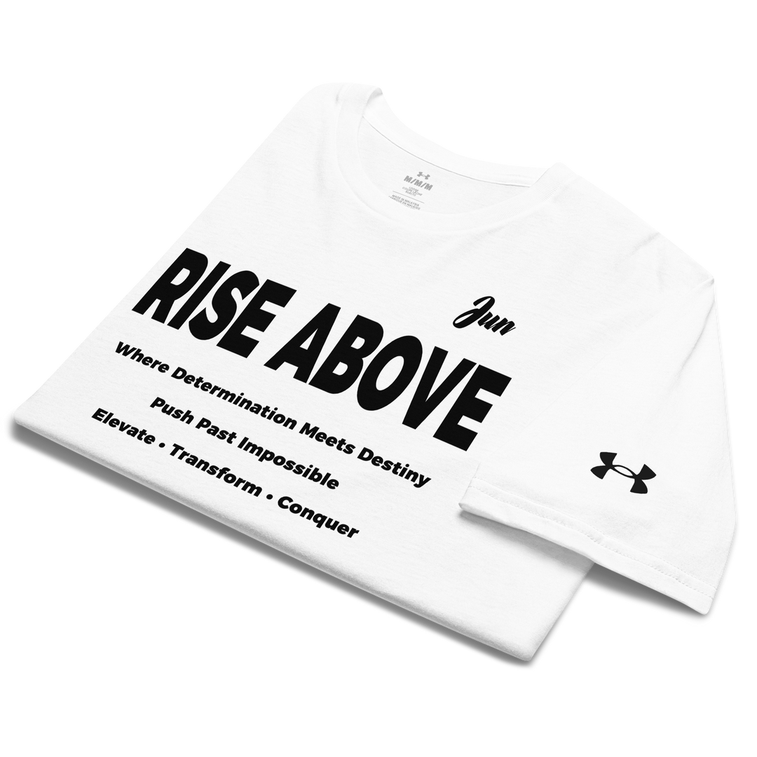 RISE ABOVE 01 Under ArmourⓇ athletic t-shirt 1