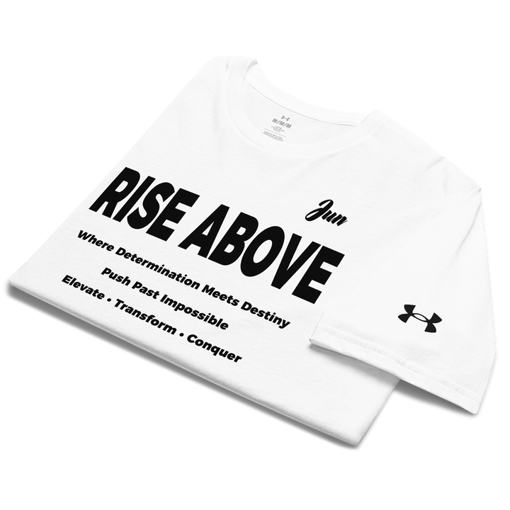RISE ABOVE 01 Under ArmourⓇ athletic t-shirt 1