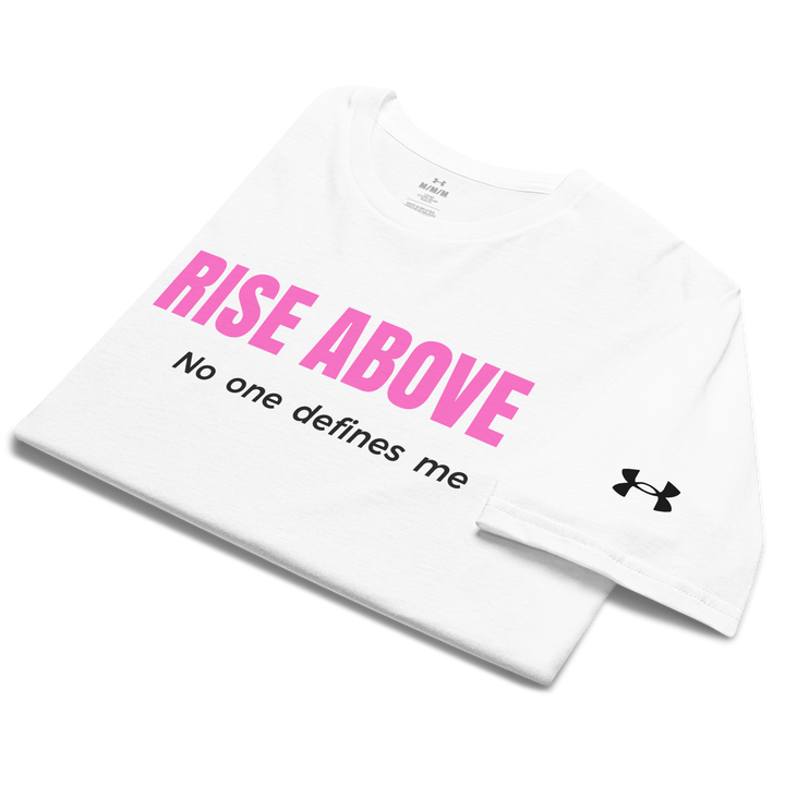 RISE ABOVE 03 Under ArmourⓇ athletic t-shirt 1