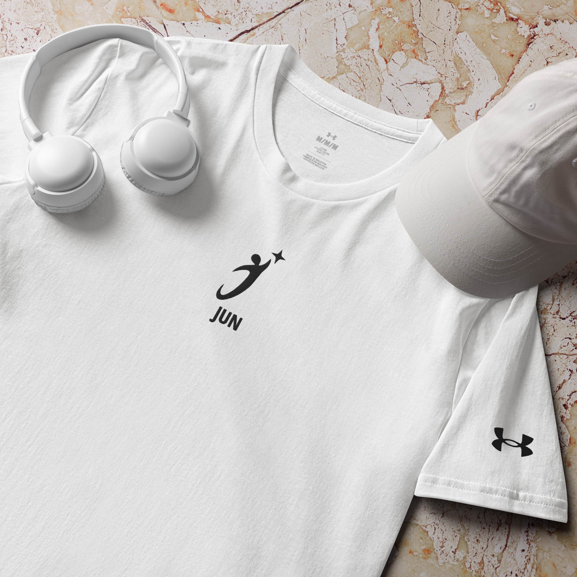 JUN CORE 01 – Dare to Explore × Under Armour® Athletic T-Shirt 1
