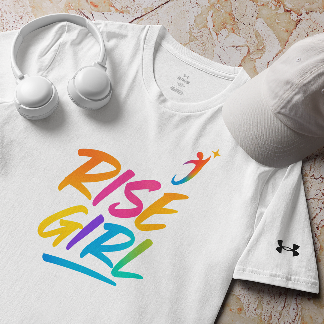 RISE GIRL 03 – NO ONE DEFINES ME – Under Armour® Athletic T-Shirt
