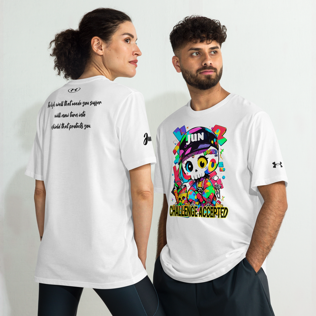 CHALLENGE ACCEPTED 02 Under ArmourⓇ athletic t-shirt 1