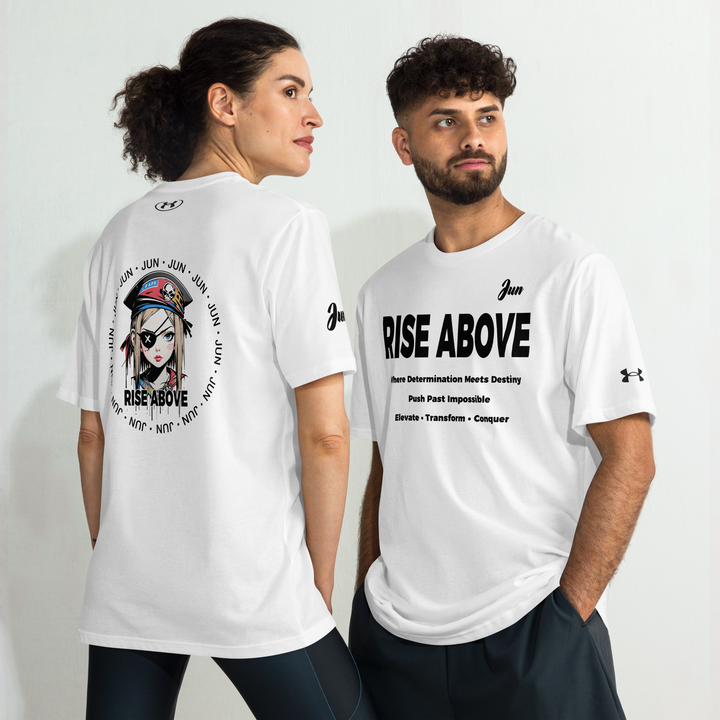 RISE ABOVE 01 Under ArmourⓇ athletic t-shirt 1