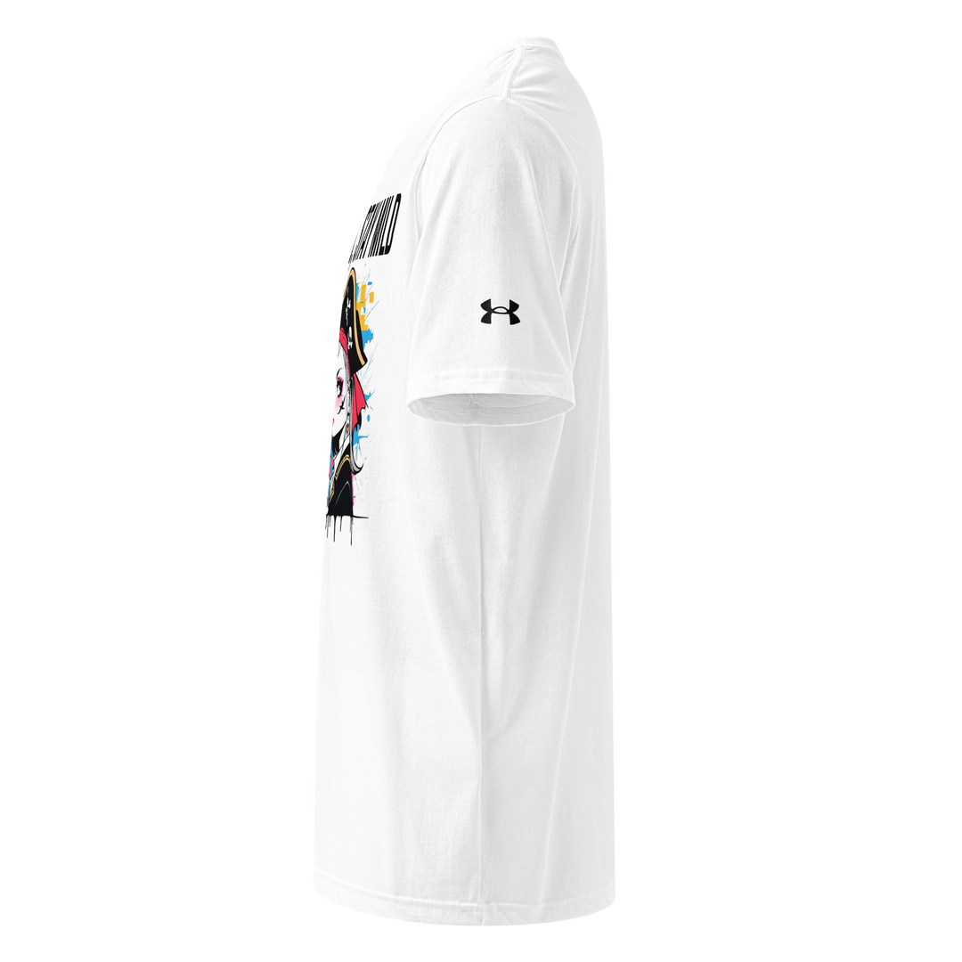 DREAM WILD STAY MILD white 01 Under ArmourⓇ athletic t-shirt 2