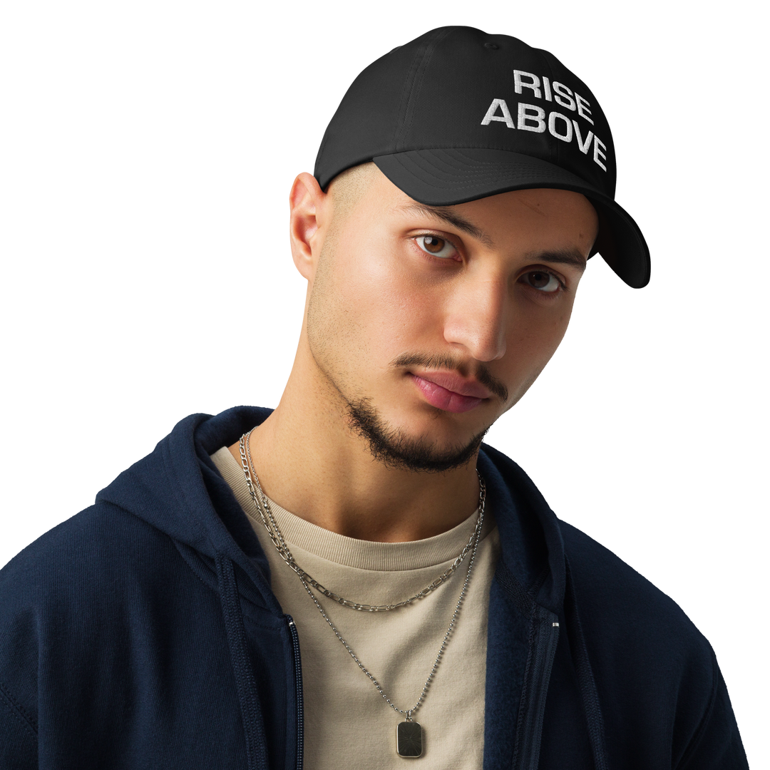 RISE ABOVE 01 Under Armour® dad hat 02