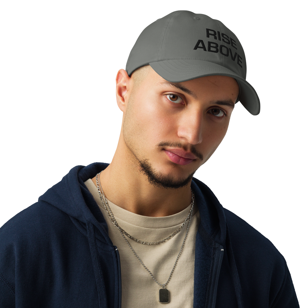 RISE ABOVE 01 Under Armour® dad hat 01