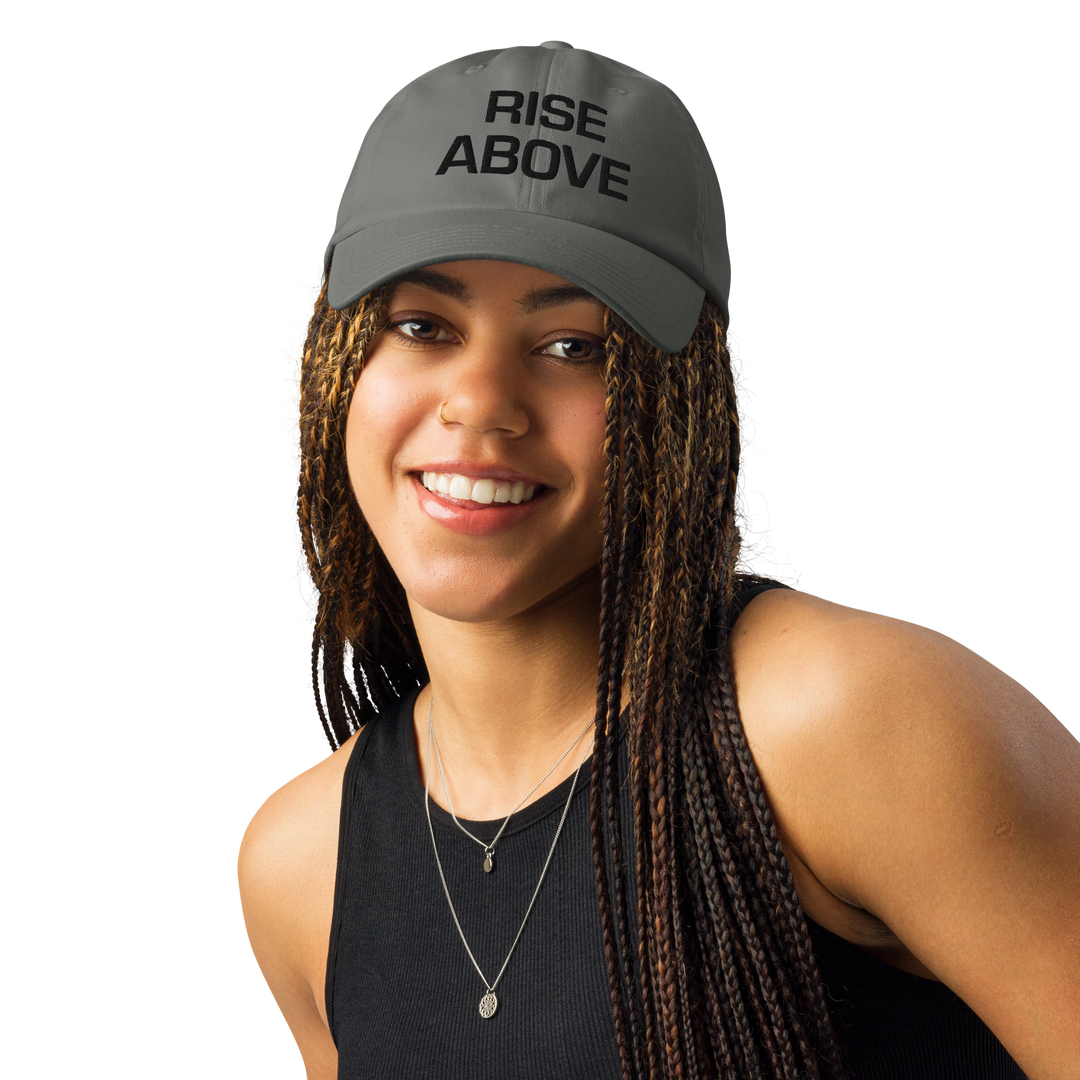 RISE ABOVE 01 Under Armour® dad hat 01