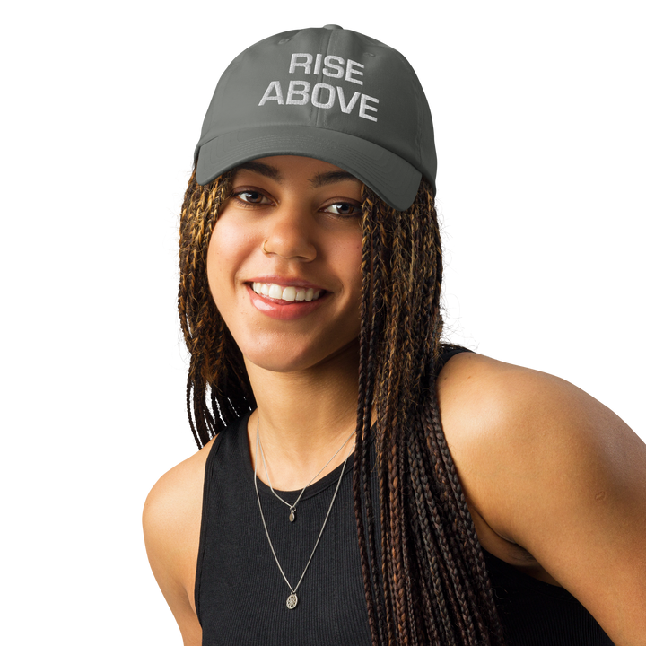 RISE ABOVE 01 Under Armour® dad hat 02