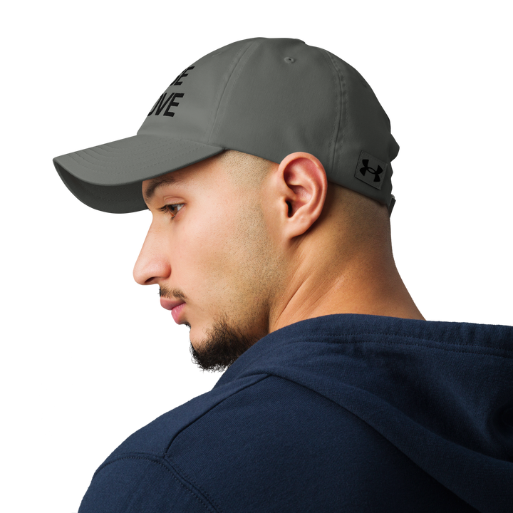 RISE ABOVE 01 Under Armour® dad hat 01