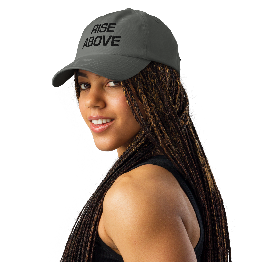 RISE ABOVE 01 Under Armour® dad hat 01