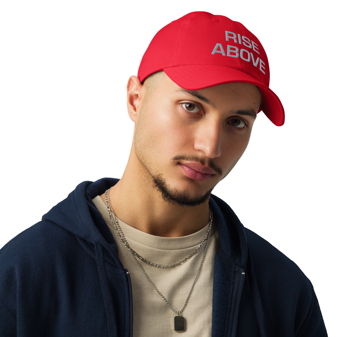 RISE ABOVE 01 Under Armour® dad hat 03