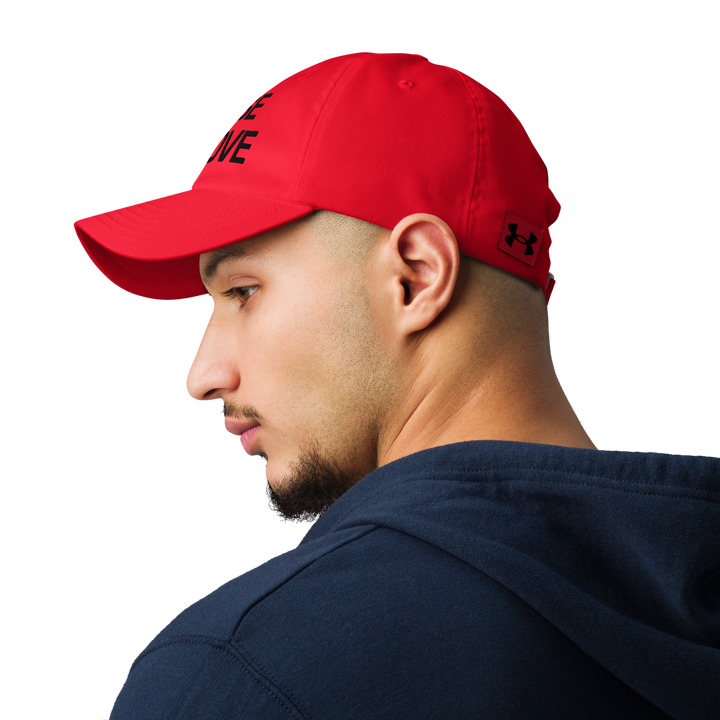 RISE ABOVE 01 Under Armour® dad hat 01