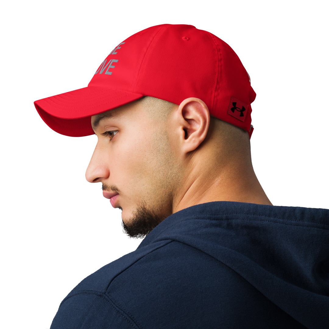 RISE ABOVE 01 Under Armour® dad hat 03