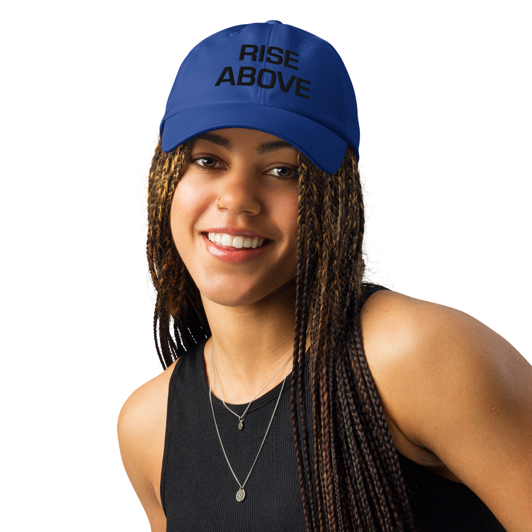 RISE ABOVE 01 Under Armour® dad hat 01