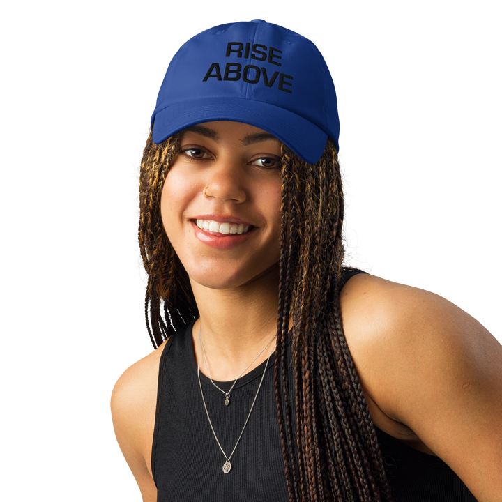 RISE ABOVE 01 Under Armour® dad hat 01