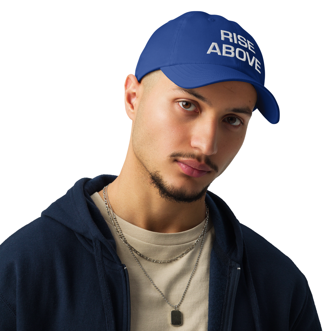 RISE ABOVE 01 Under Armour® dad hat 02