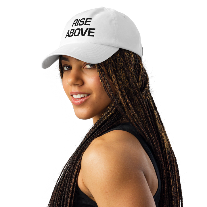 RISE ABOVE 01 Under Armour® dad hat 01