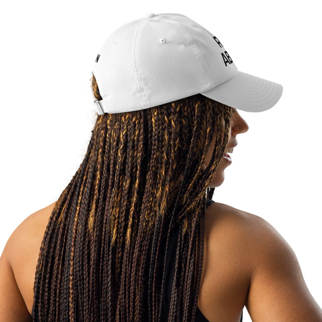 RISE ABOVE 01 Under Armour® dad hat 01