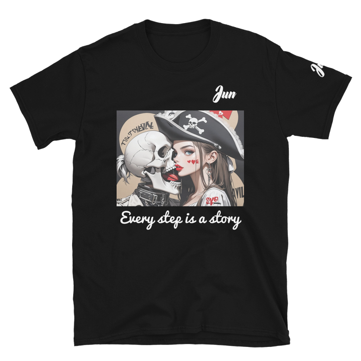 Every step is a story 10 Short-Sleeve Unisex T-Shirt 1