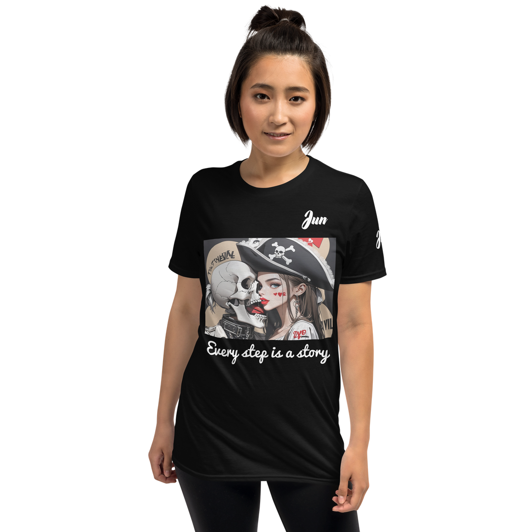 Every step is a story 10 Short-Sleeve Unisex T-Shirt 1