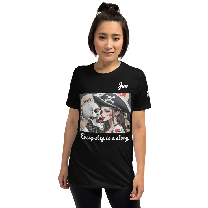 Every step is a story 10 Short-Sleeve Unisex T-Shirt 1