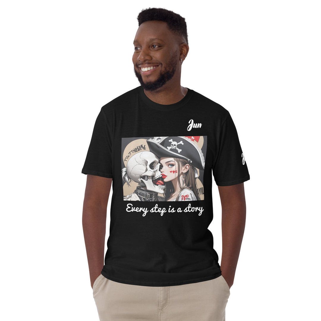 Every step is a story 10 Short-Sleeve Unisex T-Shirt 1