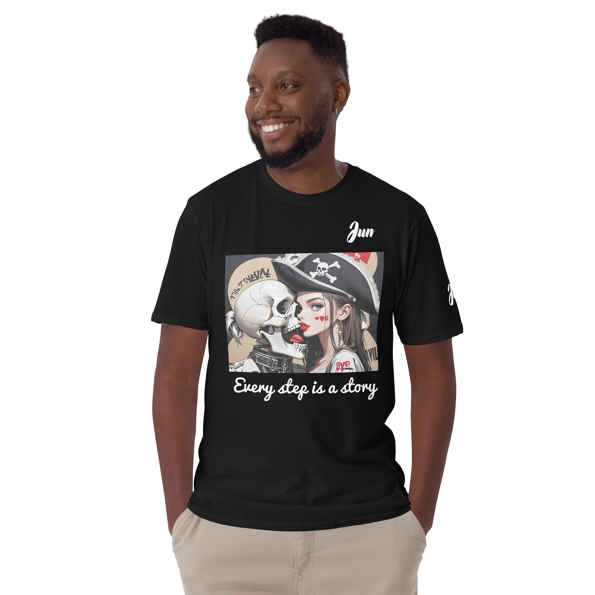 Every step is a story 10 Short-Sleeve Unisex T-Shirt 1