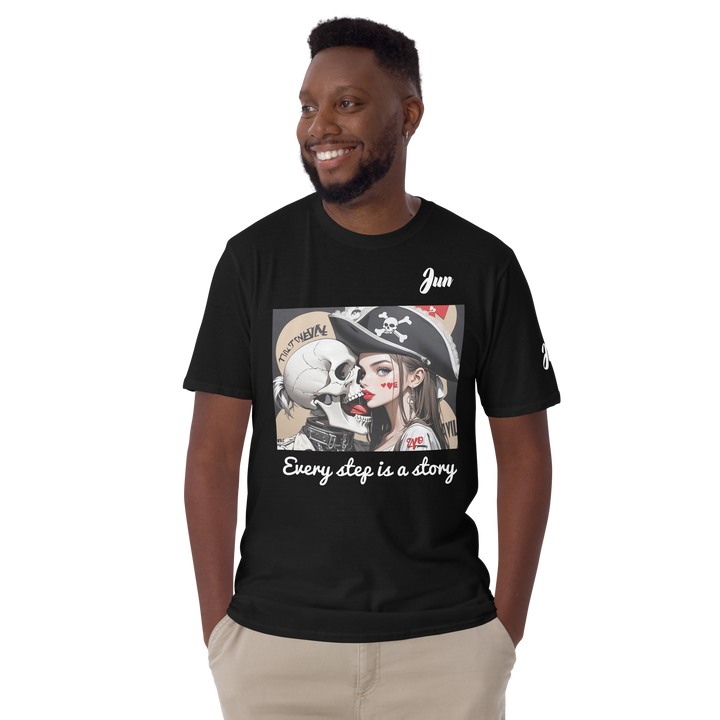 Every step is a story 10 Short-Sleeve Unisex T-Shirt 1