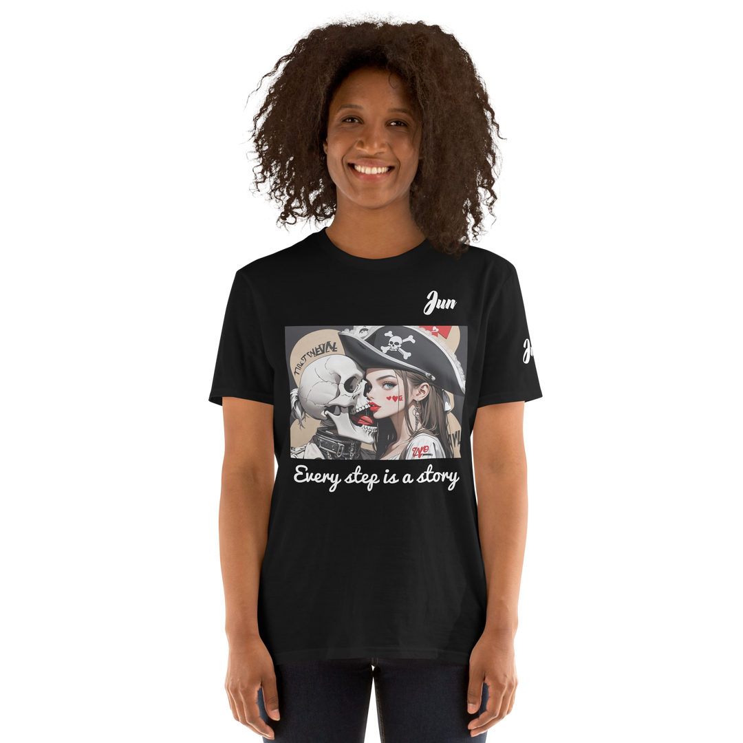 Every step is a story 10 Short-Sleeve Unisex T-Shirt 1