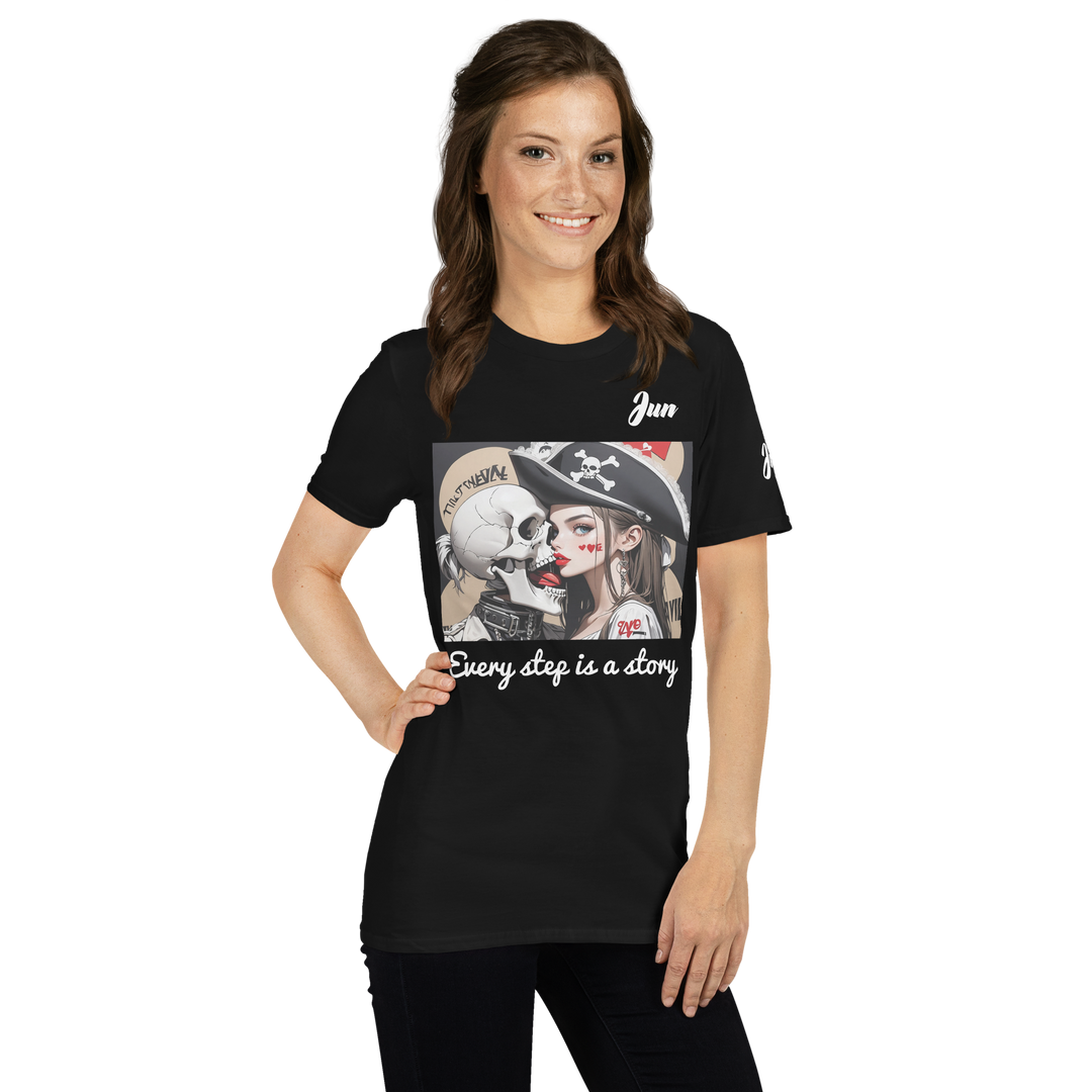 Every step is a story 10 Short-Sleeve Unisex T-Shirt 1