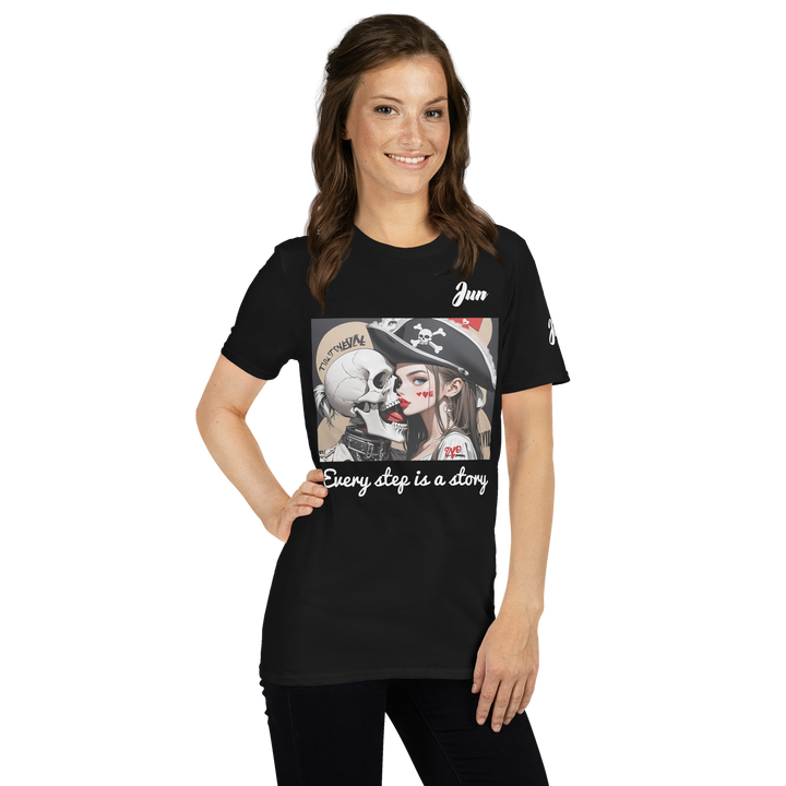 Every step is a story 10 Short-Sleeve Unisex T-Shirt 1