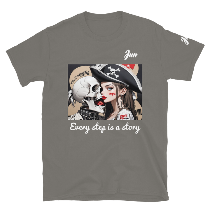 Every step is a story 10 Short-Sleeve Unisex T-Shirt 1