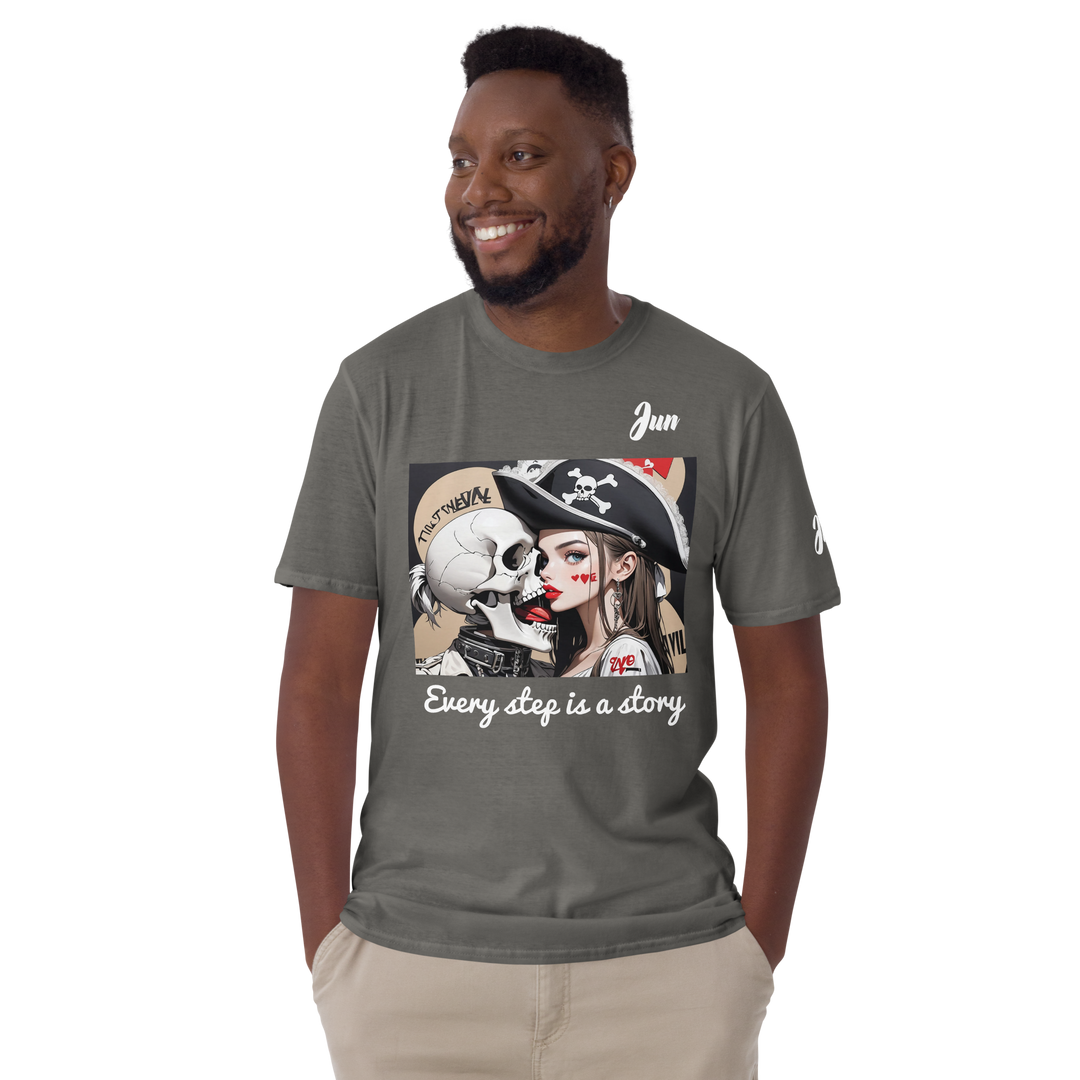 Every step is a story 10 Short-Sleeve Unisex T-Shirt 1