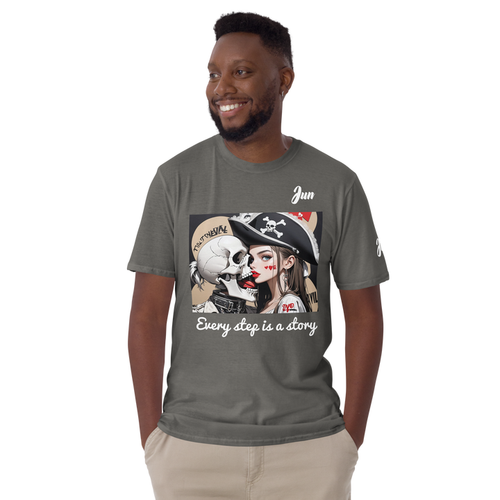 Every step is a story 10 Short-Sleeve Unisex T-Shirt 1