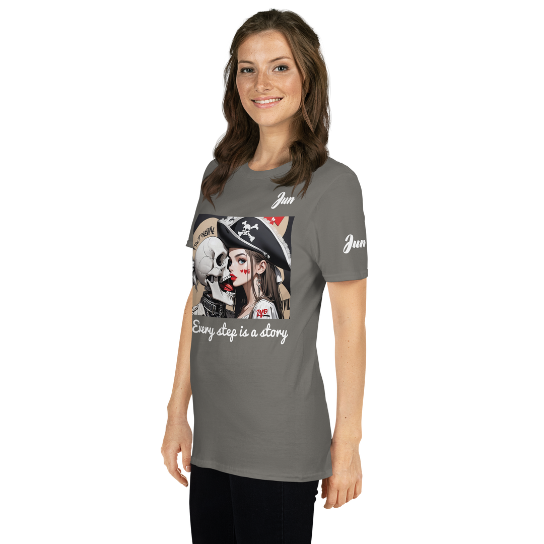 Every step is a story 10 Short-Sleeve Unisex T-Shirt 1