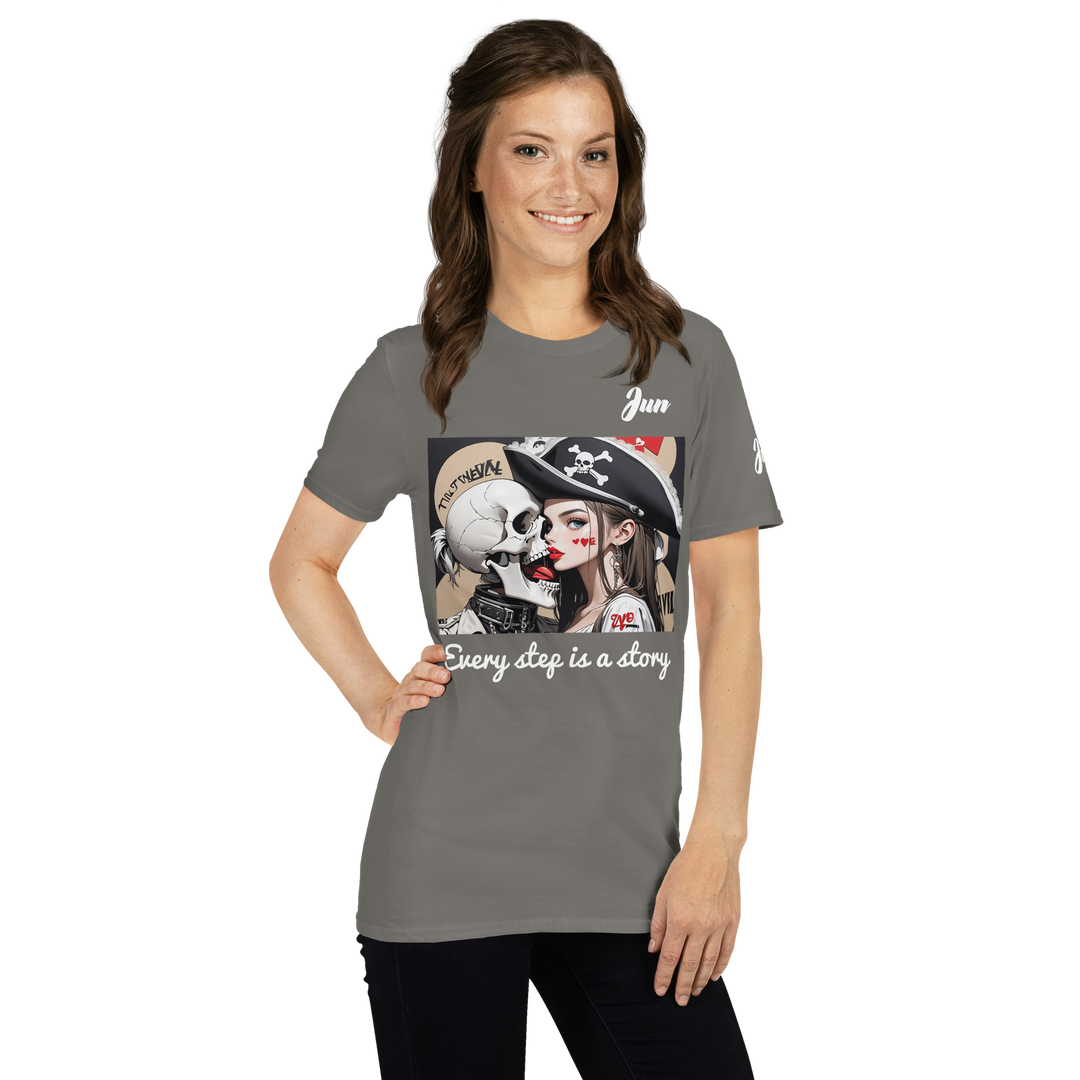 Every step is a story 10 Short-Sleeve Unisex T-Shirt 1