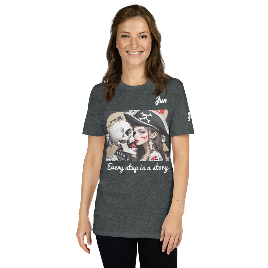Every step is a story 10 Short-Sleeve Unisex T-Shirt 1