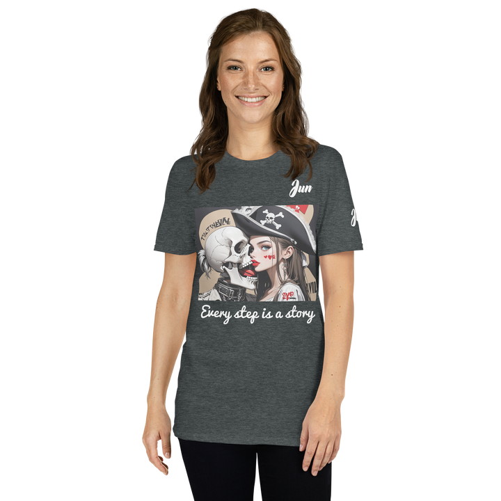 Every step is a story 10 Short-Sleeve Unisex T-Shirt 1