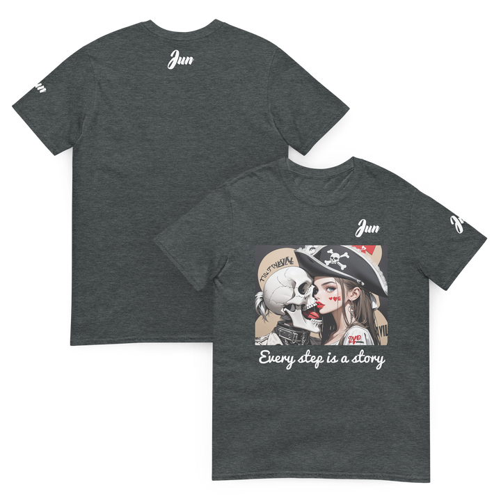 Every step is a story 10 Short-Sleeve Unisex T-Shirt 1