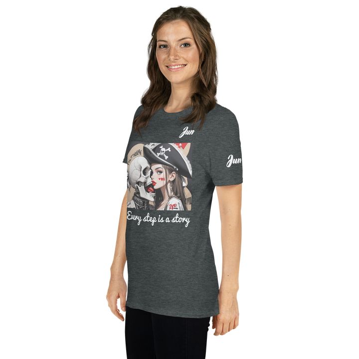 Every step is a story 10 Short-Sleeve Unisex T-Shirt 1