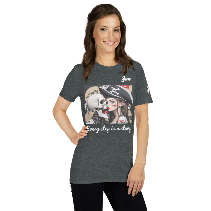 Every step is a story 10 Short-Sleeve Unisex T-Shirt 1